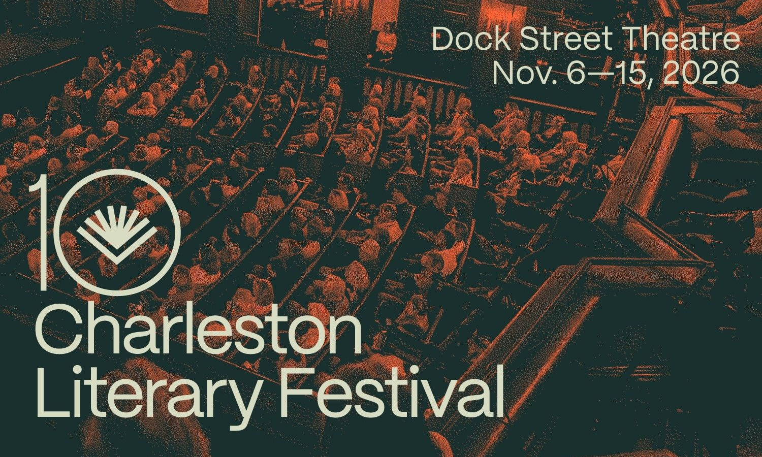 Elliot Ackerman at the 2026 Charleston Literary Festival, held November 6–15 at the historic Dock Street Theatre in Charleston, South Carolina.