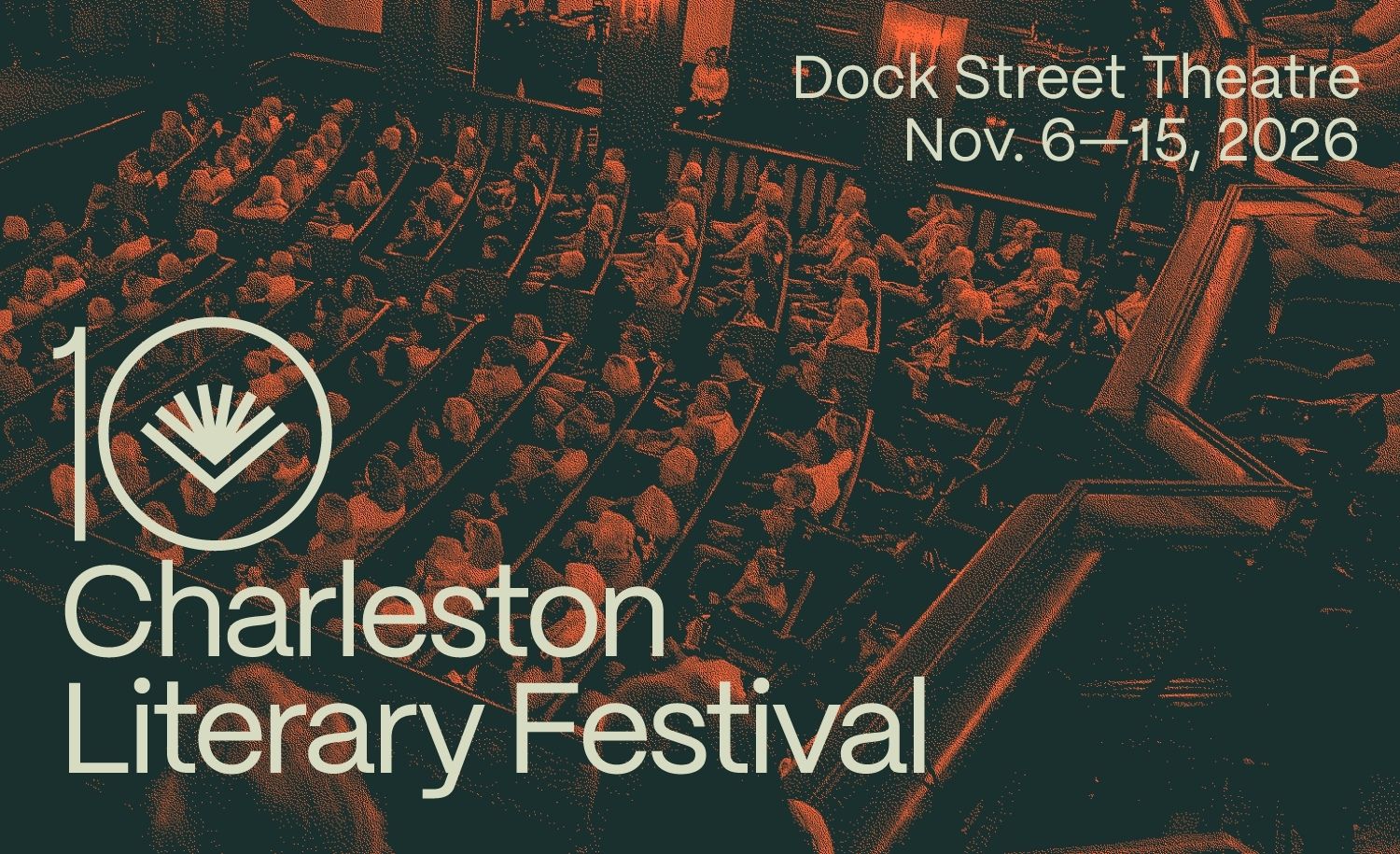 Elliot Ackerman at the 2026 Charleston Literary Festival, held November 6–15 at the historic Dock Street Theatre in Charleston, South Carolina.