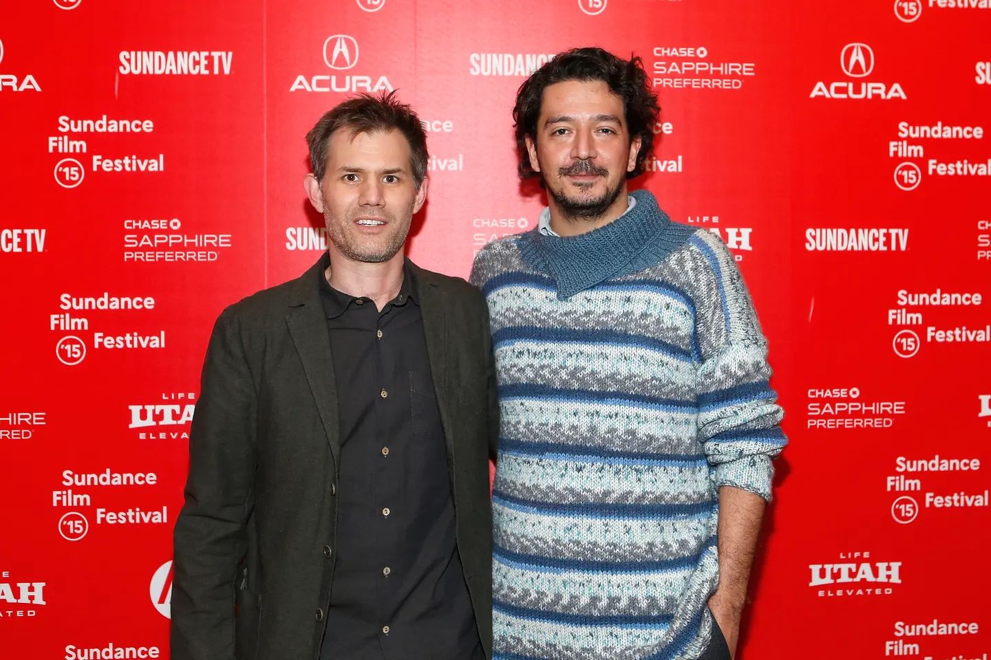 Turkish filmmaker Tolga Karaçelik on the red carpet at the 2015 Sundance Film Festival in Park City, Utah, during the promotion of Karaçelik's award-winning film Sarmaşık (Ivy). 