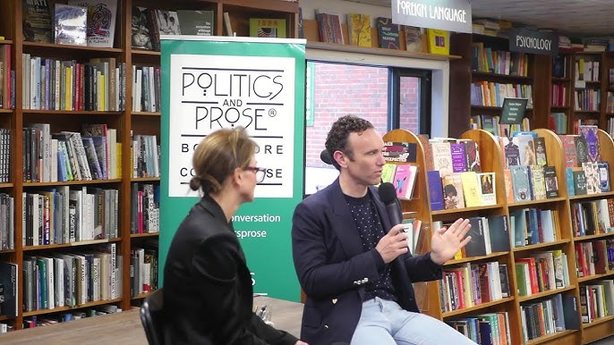 Elliot Ackerman and Lea DuPont Carpenter Ackerman at Politics and Prose Book Reading